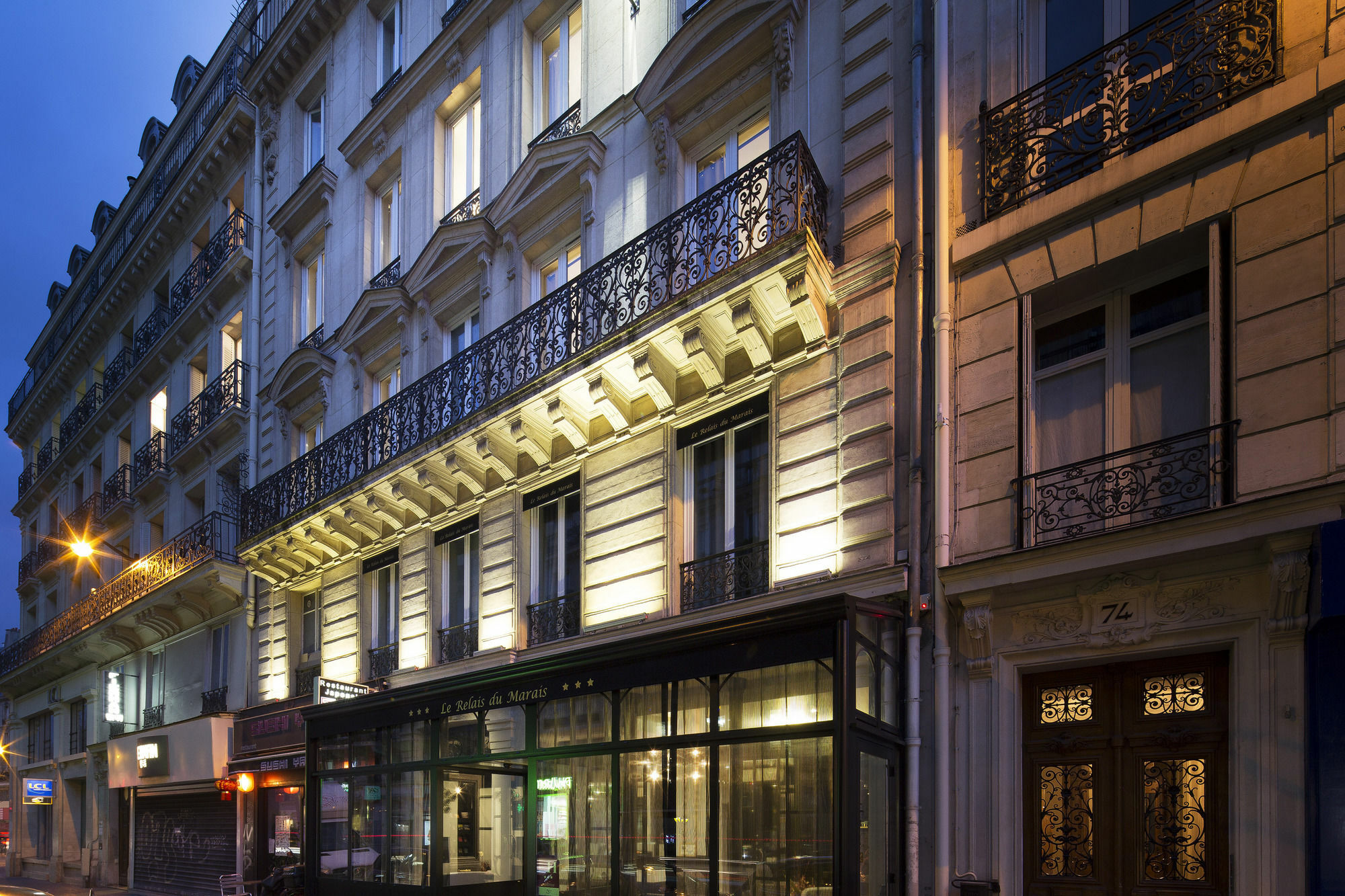 Le Relais Du Marais Hotel Paris Exterior foto